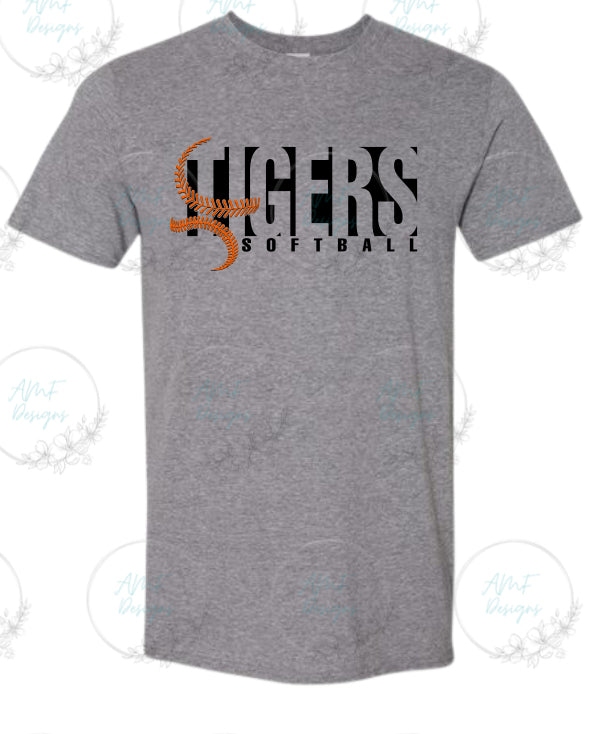 Tiger Softball shirt Design #3