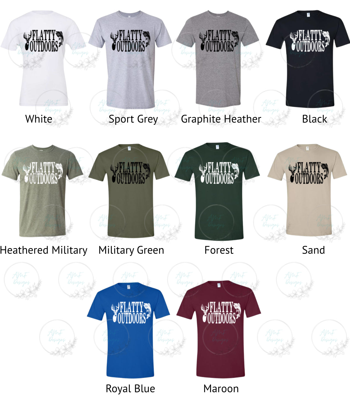 OG Flatty Outdoors Design TSHIRT