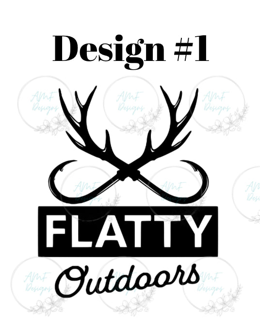 Flatty Outdoors Design TSHIRT