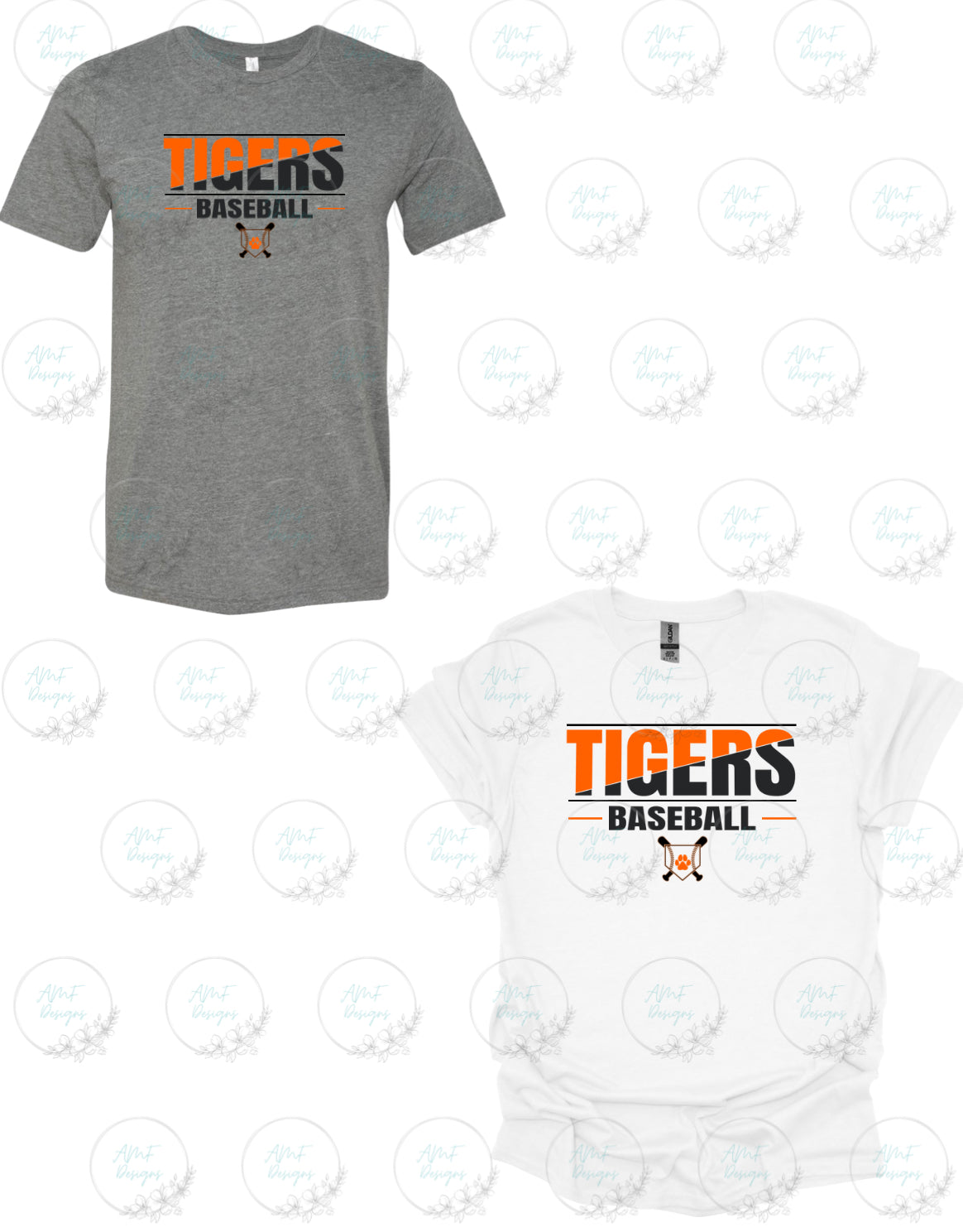 Tiger Baseball shirt Design #2