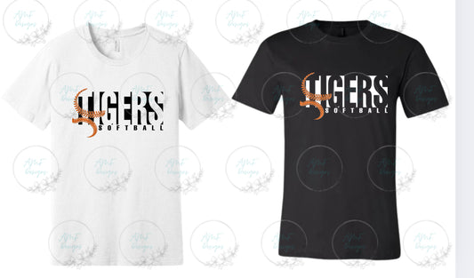 Tiger Softball shirt Design #3