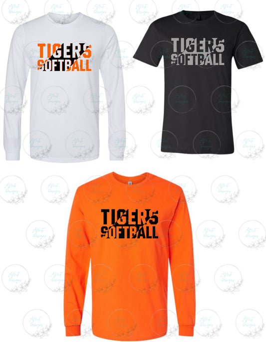 TIGER Softball shirt Design #2