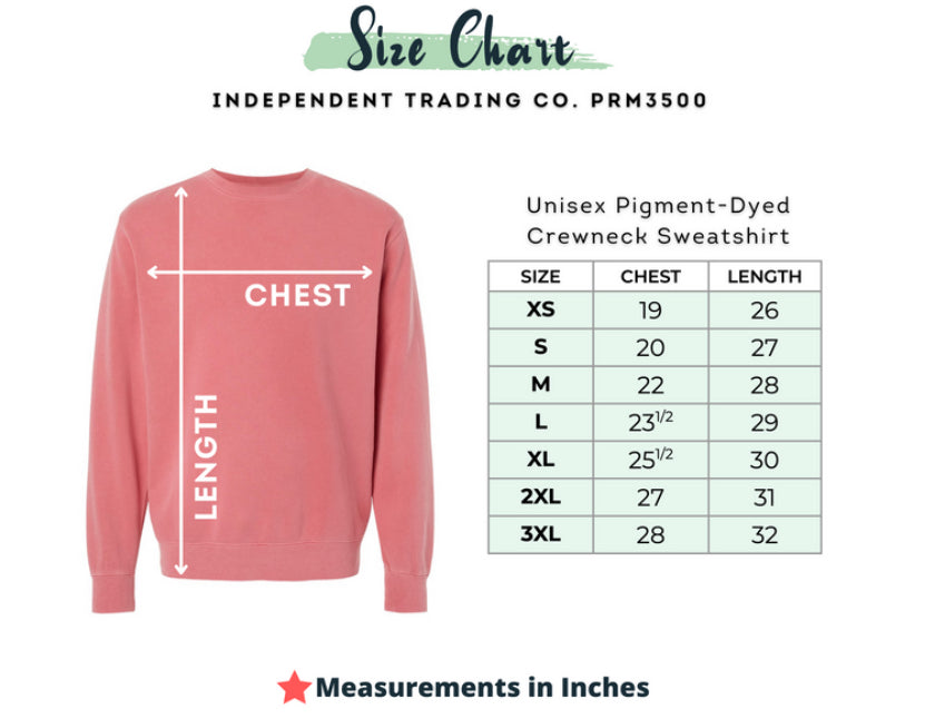 Independent Crewneck  Camping sweatshirt