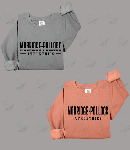 Mobridge Pollock Athletics Crewneck-Comfort Colors